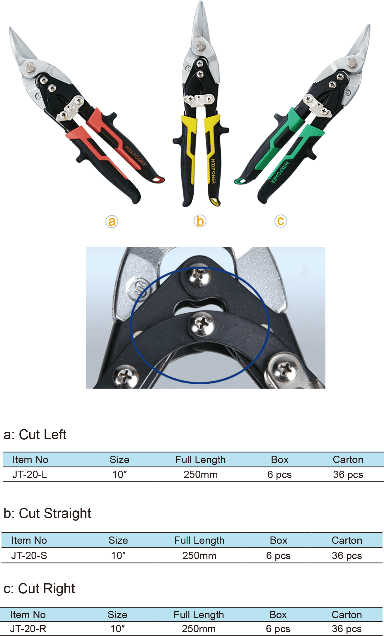 Aviation Snips, Laber Saving, Drop Forged Blades(1)