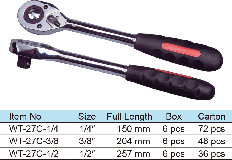 Pear Head Ratchet Wrench, Quick Release, 45 Teeth(1)