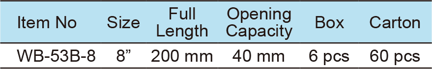 Adjustable Wrench,Extra Wide Opening Reversable Jaw(1)