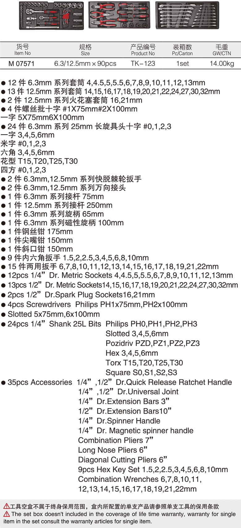 90件公制套筒组套(图1)