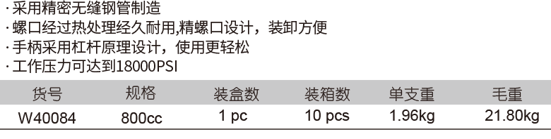 800cc 黄油枪(1)