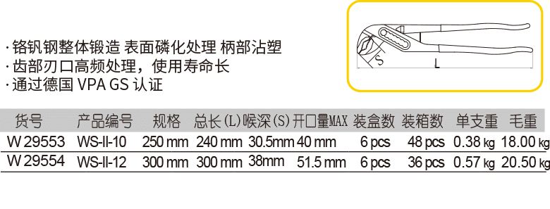 欧式沾塑水泵钳(1)