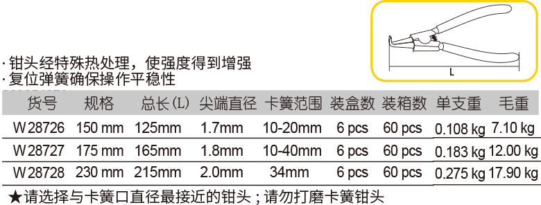 轴用弯嘴卡簧钳(1)